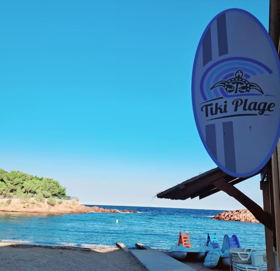 Le Semaphore, Les Plages A Pied Saint-Raphaël Exteriör bild